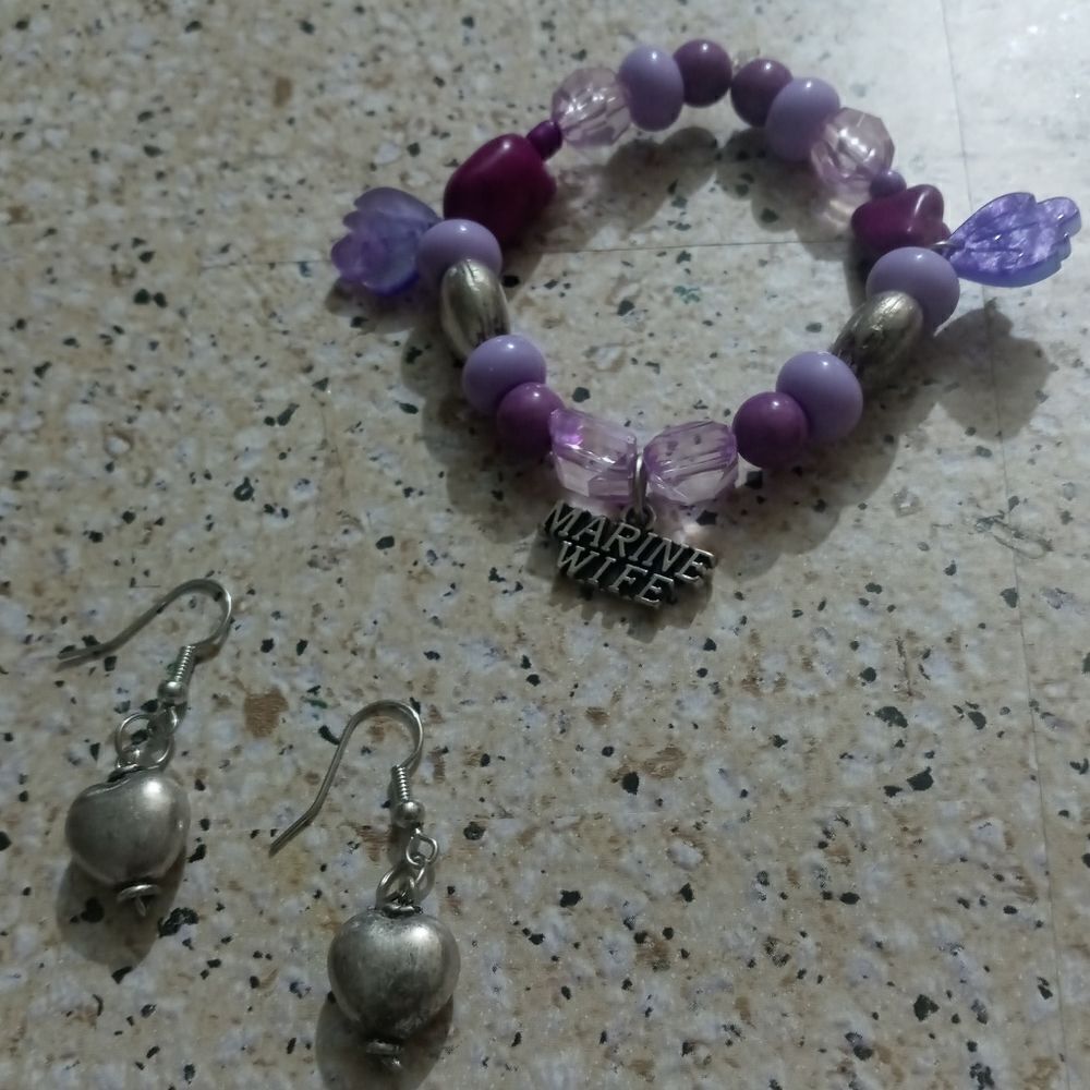 Birthstone bracelet/anklet set   - Picture 9 of 16